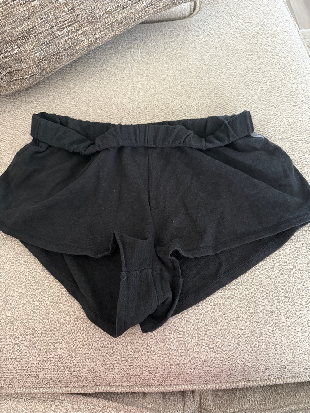 Black Women's Lounge fleece sweat Shorts Victoria’s Secret